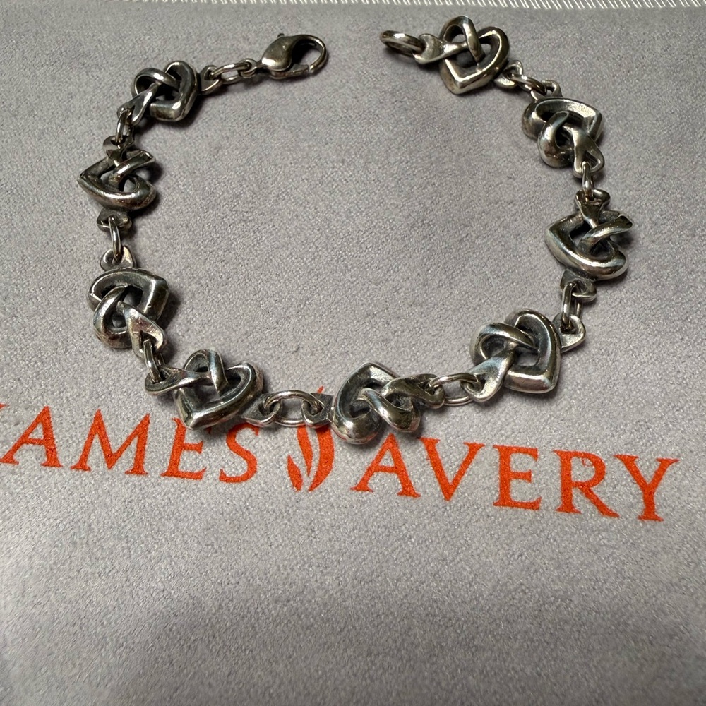 James Avery Silver Knot Bracelet